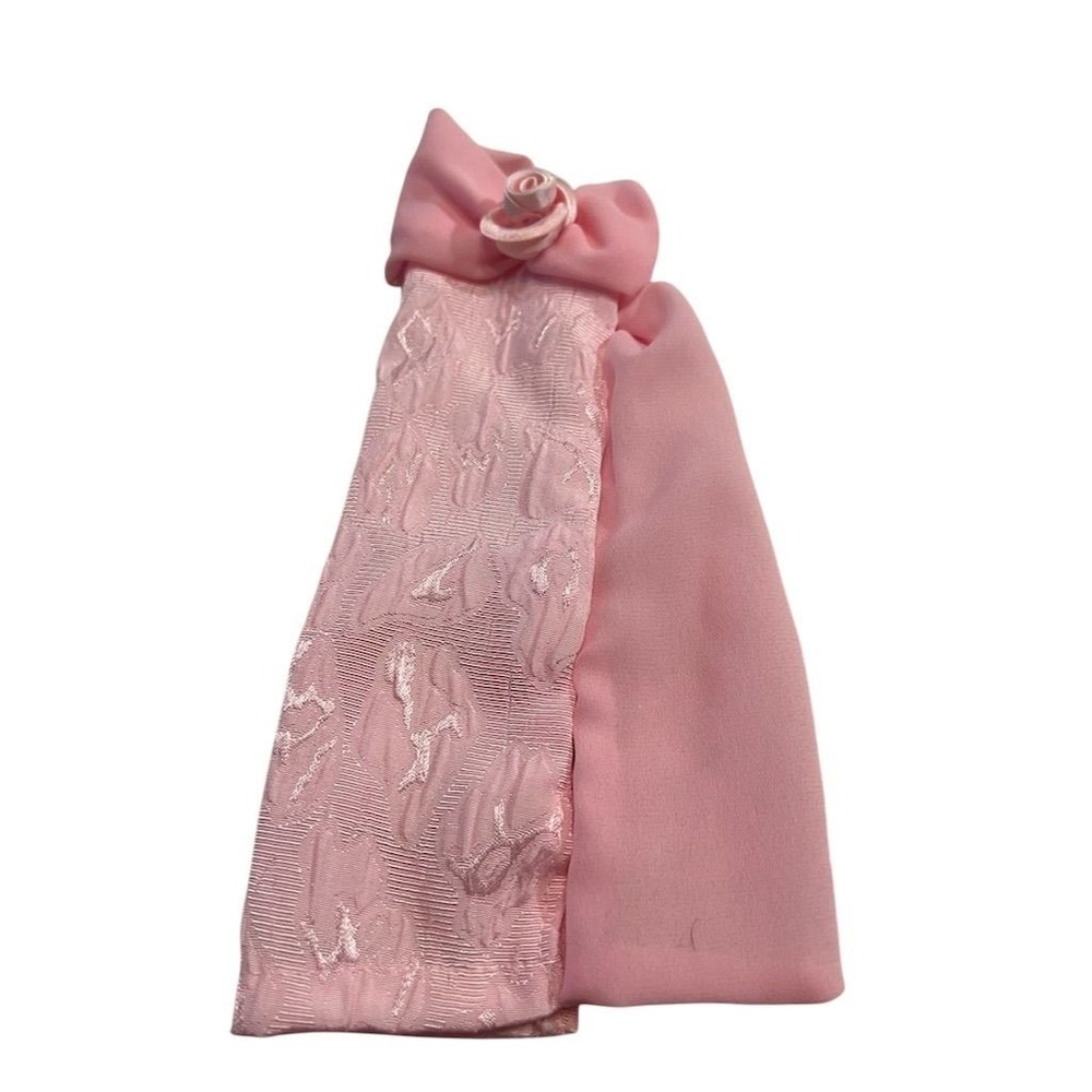 Fashion Doll Pink Evening‎ Gown & Headpiece for Barbie-Sized Dolls